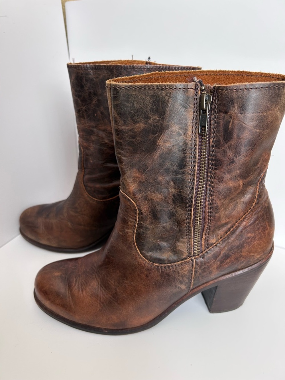 Corral Indie Spirit Distressed Leather Ankle Boots